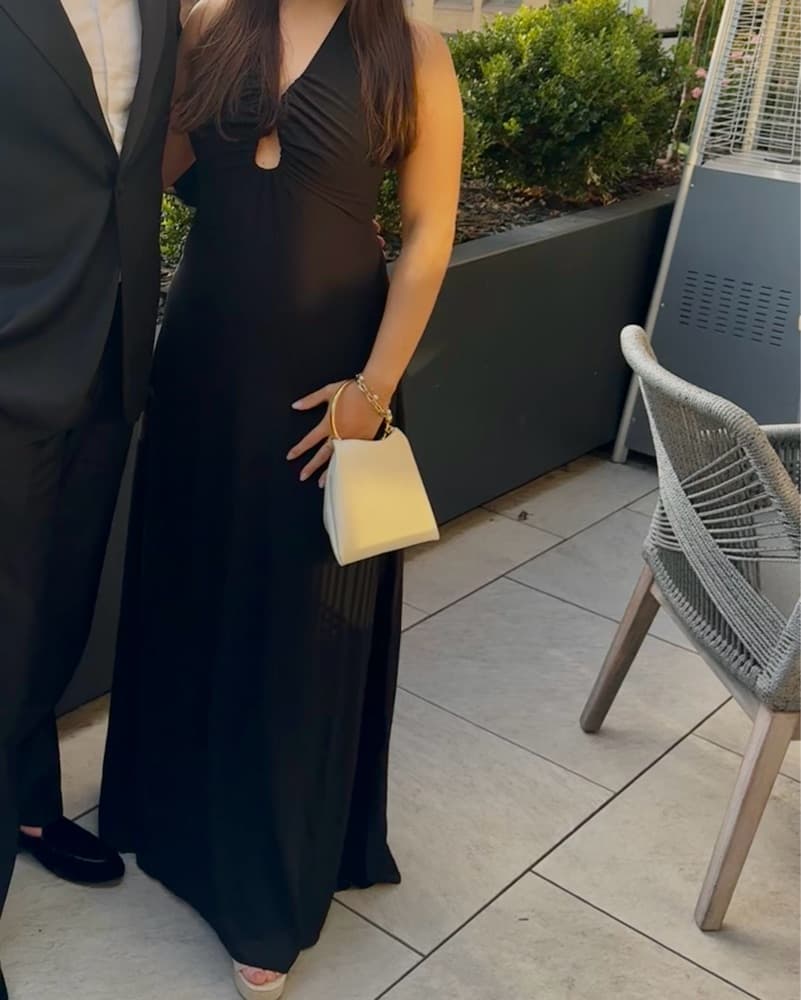 Meshki black Maxi Dress - Image 3