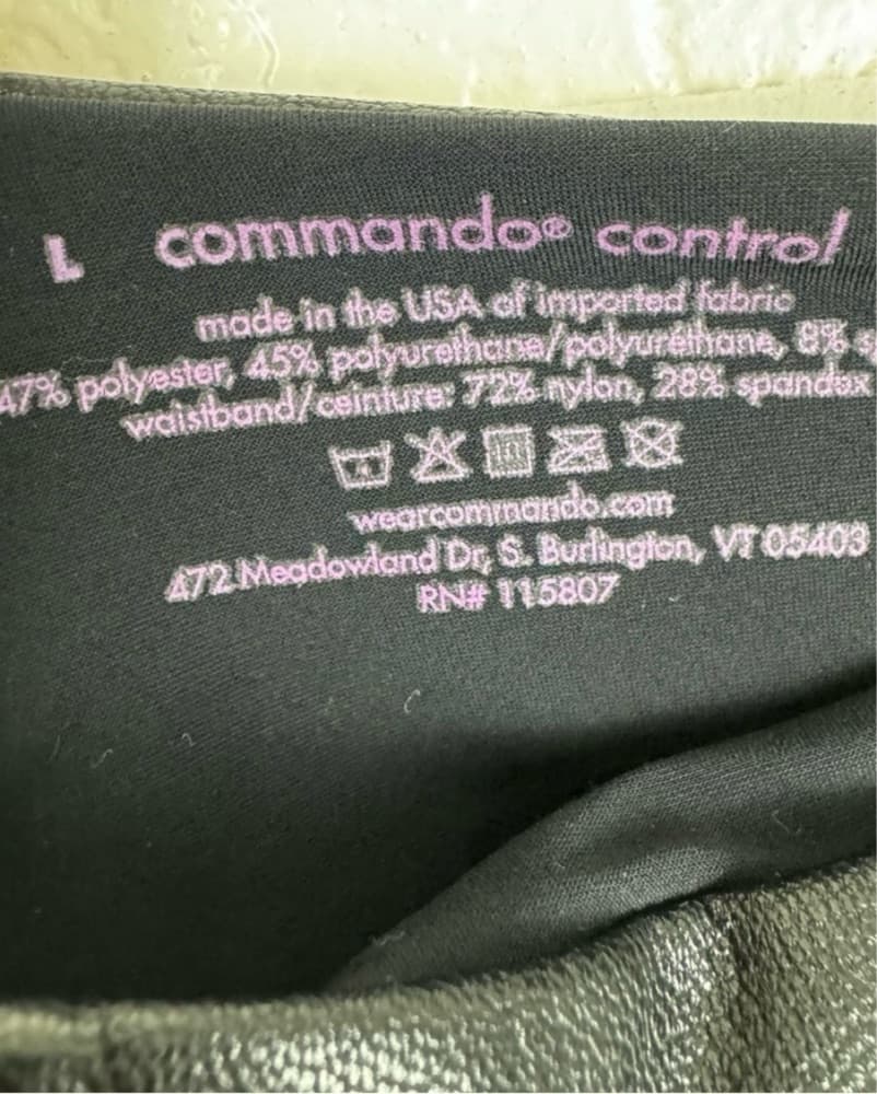 Commando Control Faux Leather Leggings - Image 6