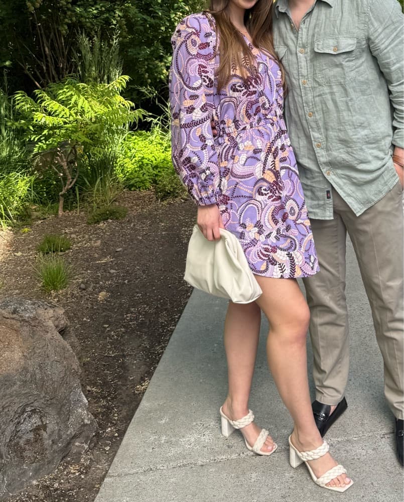A.L.C long Sleeved Short Dress - Image 2