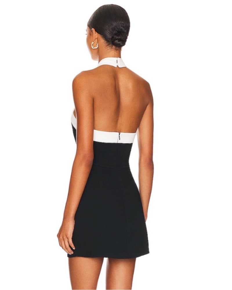 Revolve Cross Front Mini Dress - Image 2