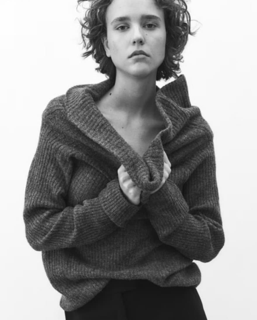 Cozy Chic Knit Sweater - Image 2