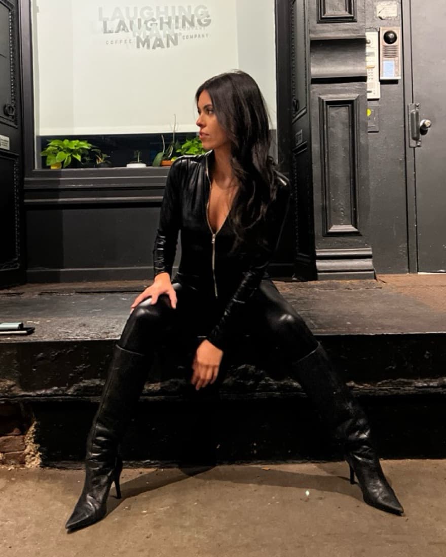 Catwoman / Faux Leather Jumpsuit  - Image 5