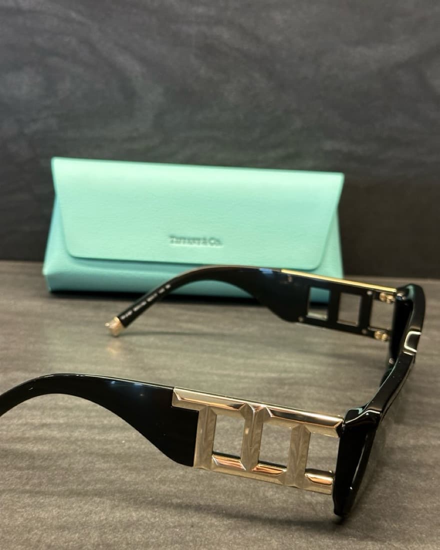 Tiffany & Co Black Sunglasses - Image 6