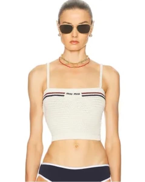 Miu Miu Cotton Top REVERSIBLE  - Image 1