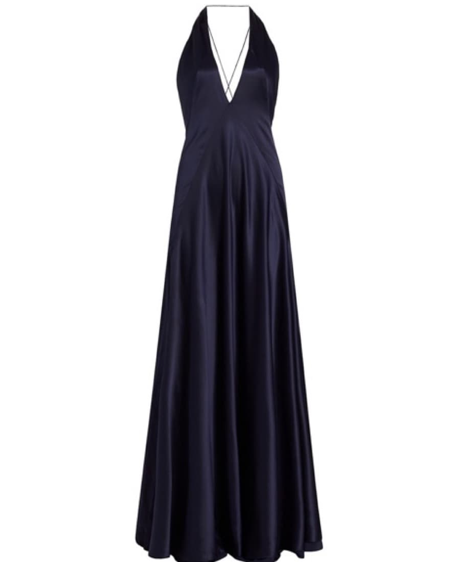 Michael Lo Sordo Navy Gown  - Image 2