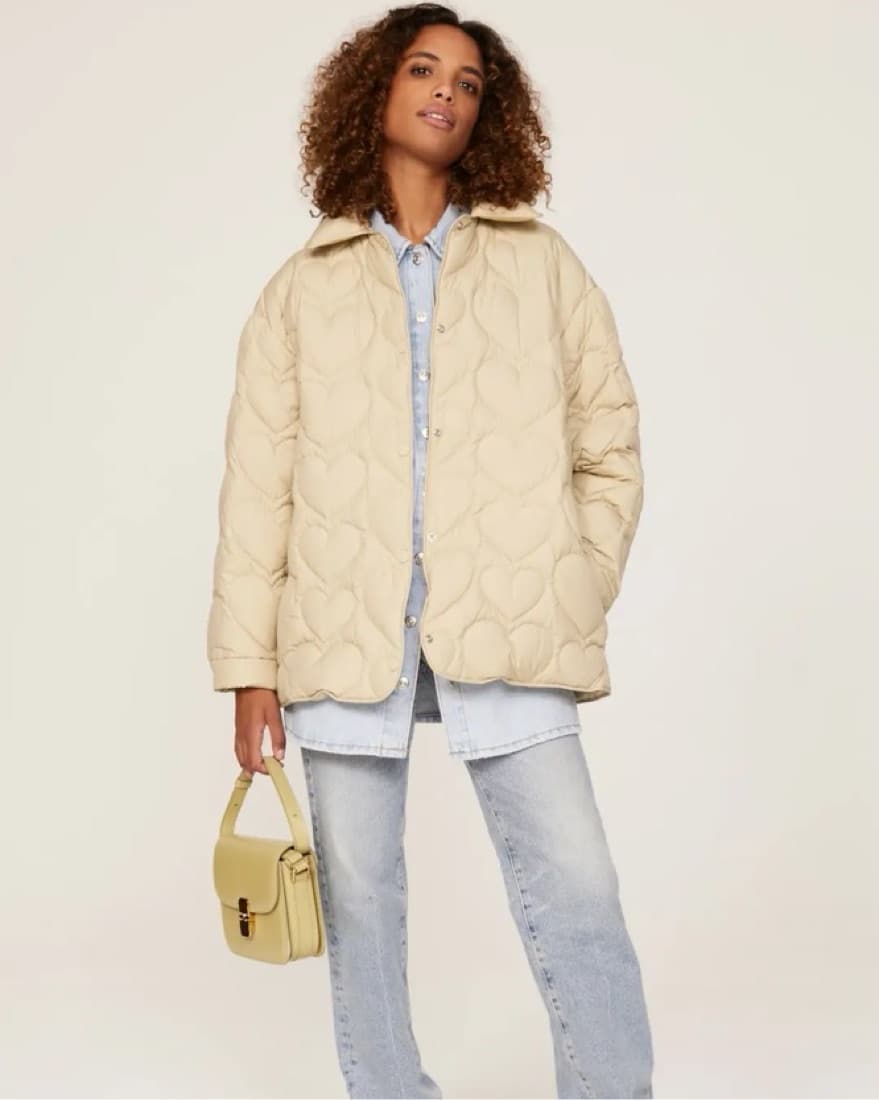 Sandro Heart Down Jacket - Image 1