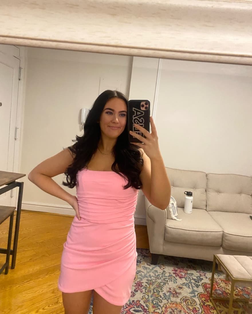 Zara Pink Top And Skiry - Image 1