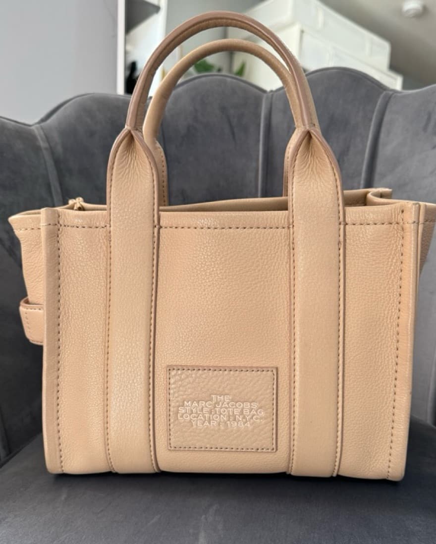 MARC JACOBS Leather Small Tote Bag - Image 3