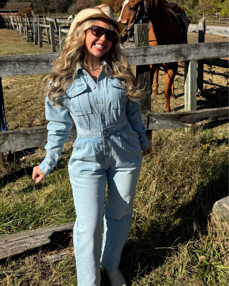 Jean Jumpsuit - Image 1
