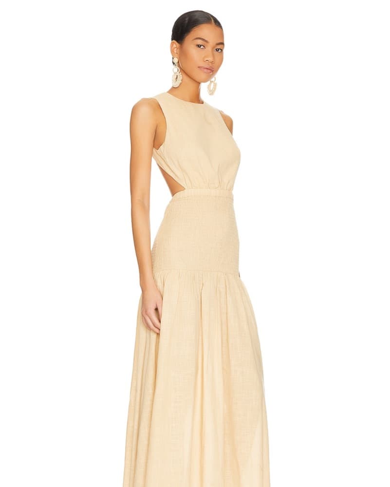 SNDYS Lottie Dress In Oat - Image 2