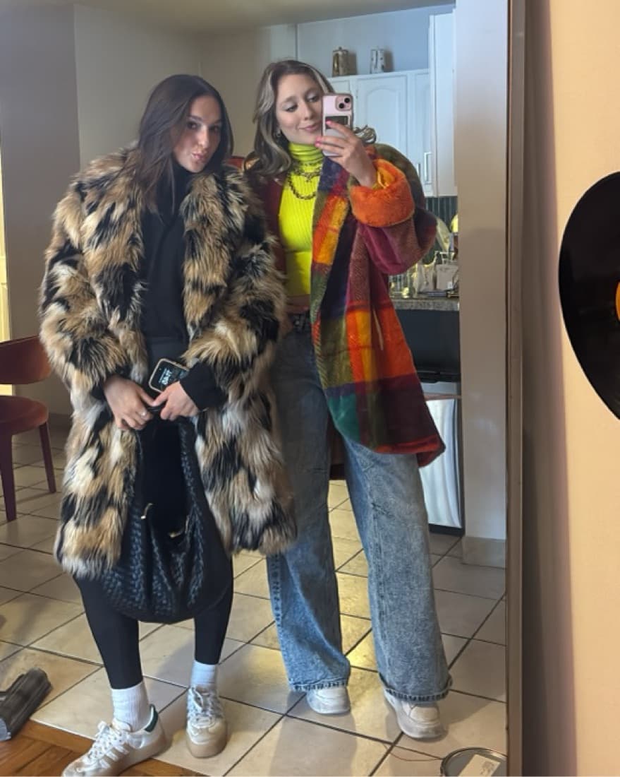 Alice And Olivia Faux Fur Coat - Image 3