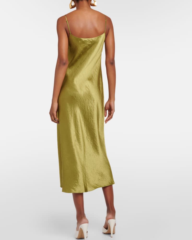Vince Satin Slip Dress - Image 3