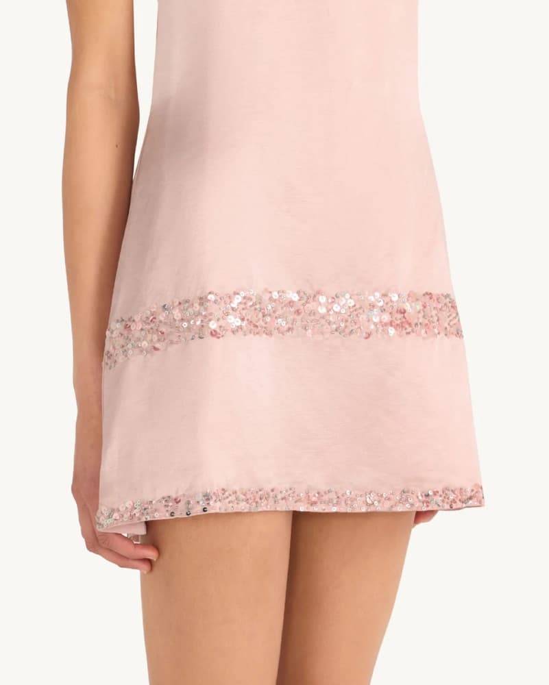 Asta Resort Marina Beaded Mini Dress - Image 4