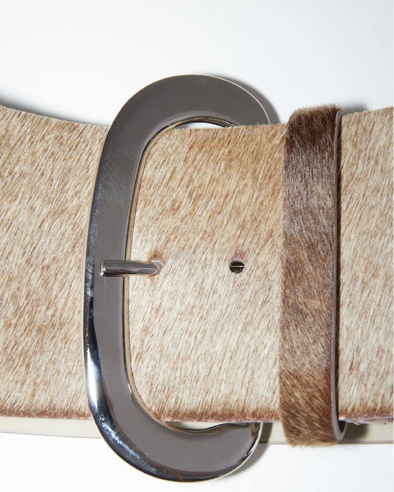 Paloma Wool Calf Hair Belt - Image 1