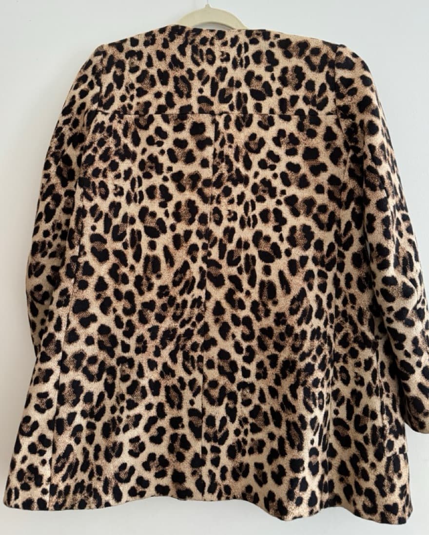 Zara Cheetah Coat - Image 4
