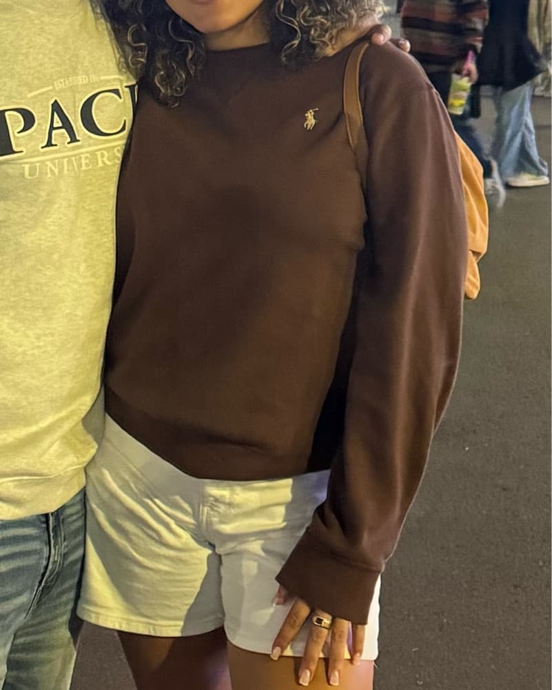 Chocolate brown Polo Pullover   - Image 1