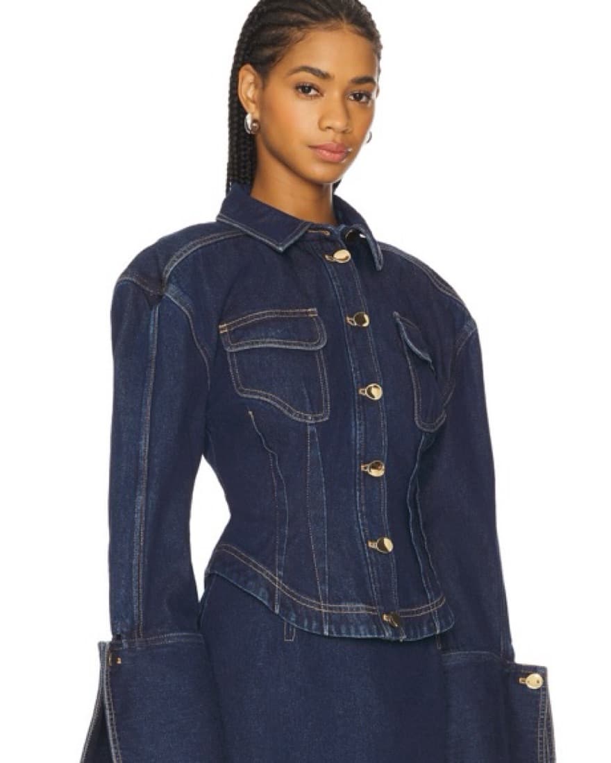 Sophisticated Denim Jacket  - Image 2
