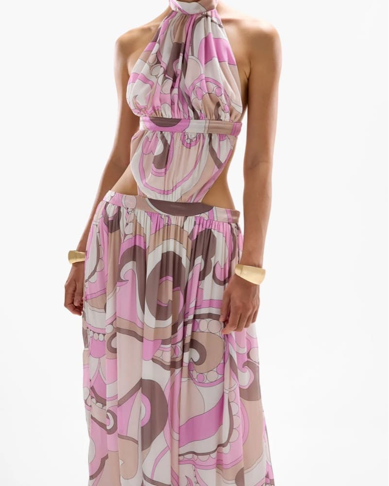 CinCin Pucci Inspired Maxi Dress - Image 3