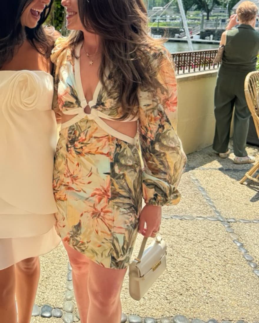 Significant Other Floral Dress - Image 4
