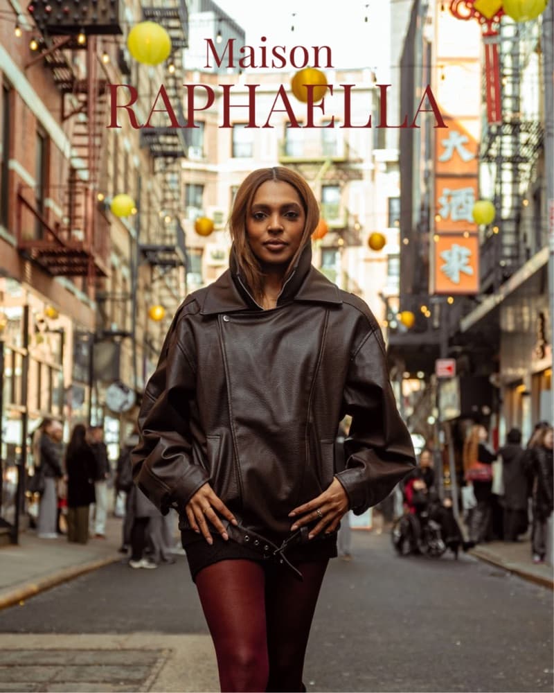 Brown  Leather Bomber Jacket- Oversize  - Image 1