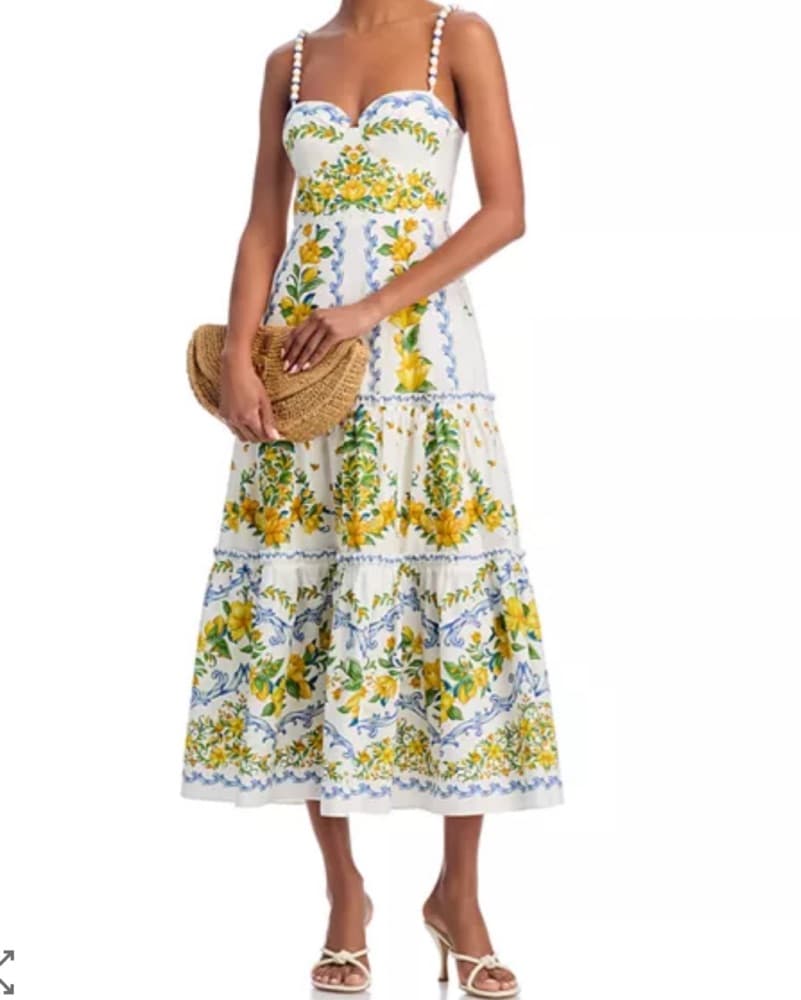 Farm Rio Sicily Midi Dress - Image 2