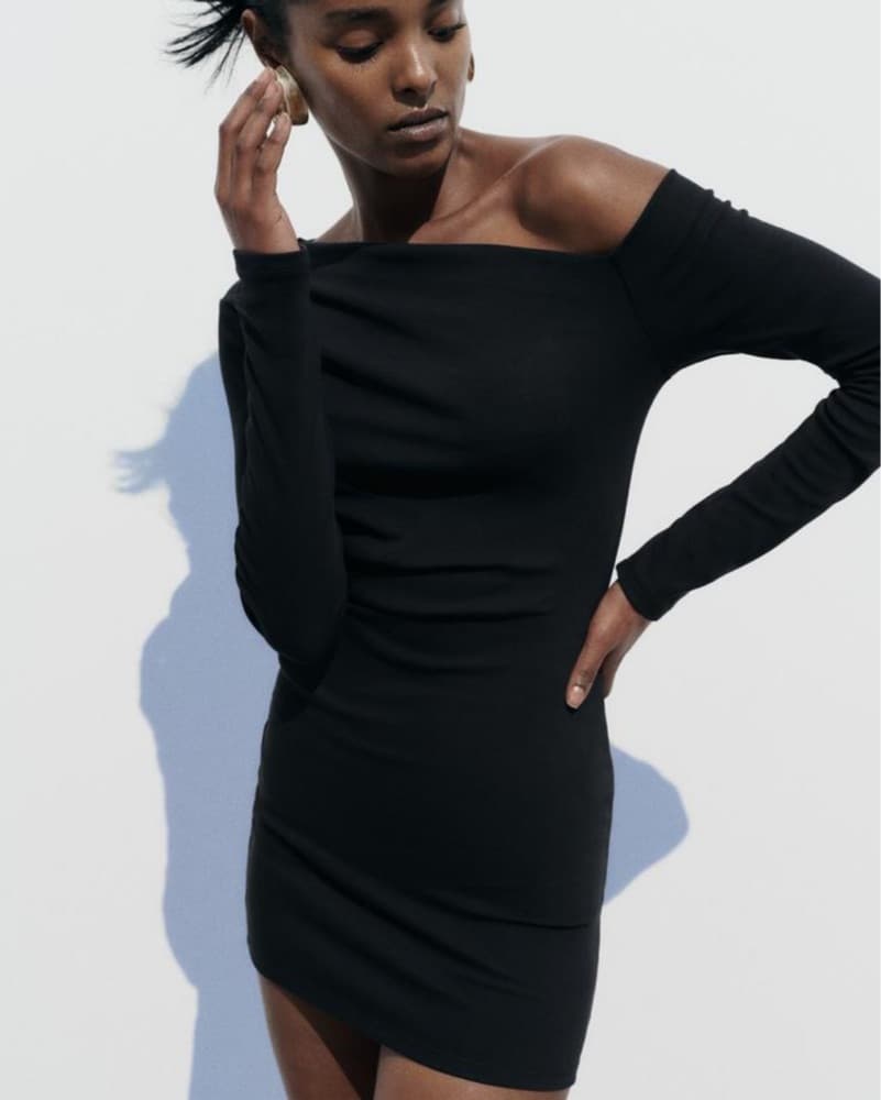 Zara Asymmetrical Dress - Image 2