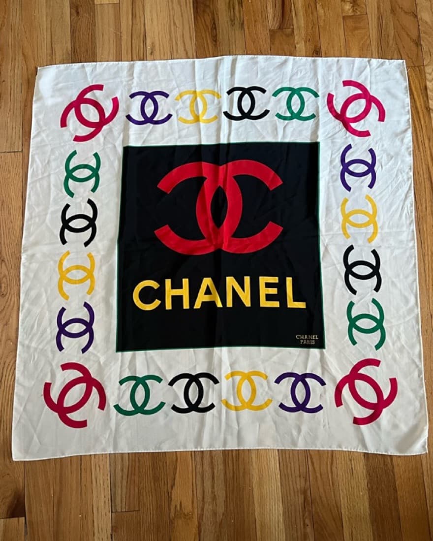 Vintage Chanel Scarf / Top - Image 2