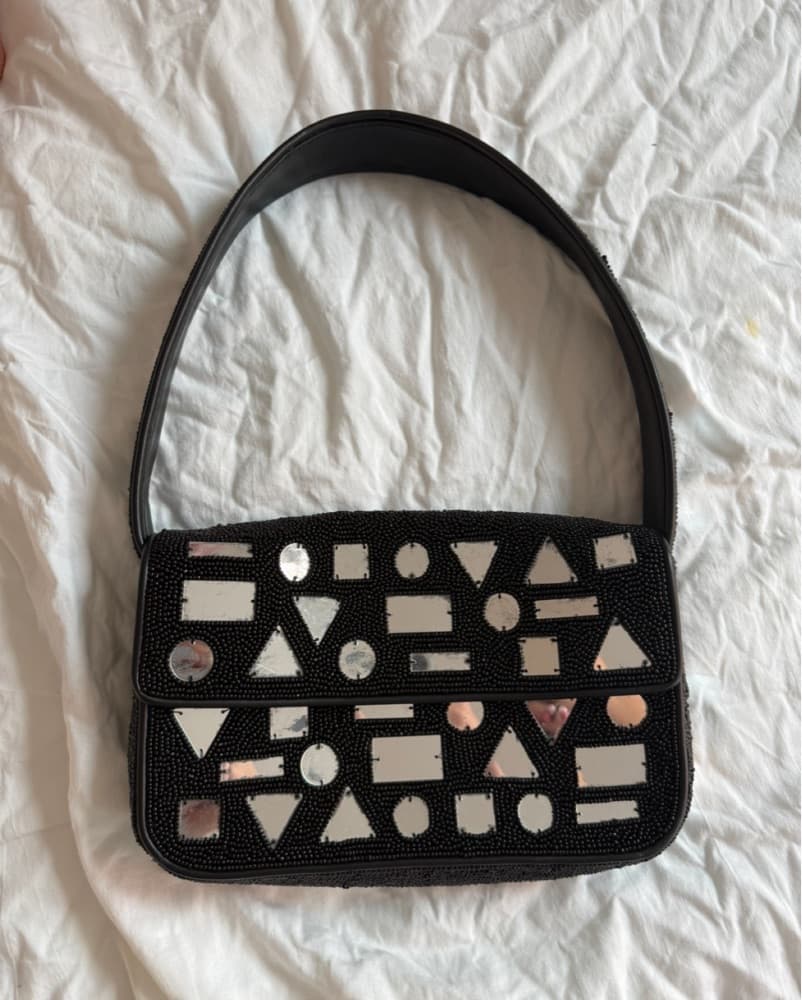 Staud Tommy Mirrored Bag - Image 1