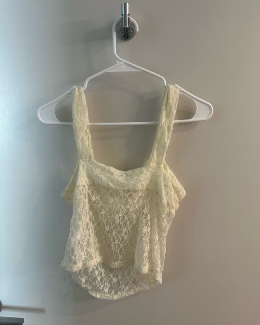 White Lace Top From Urban Outfitters - Image 2