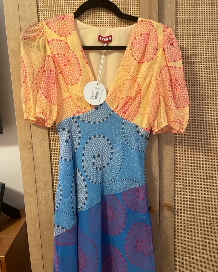 Staud Mini Milla Dress - Image 3