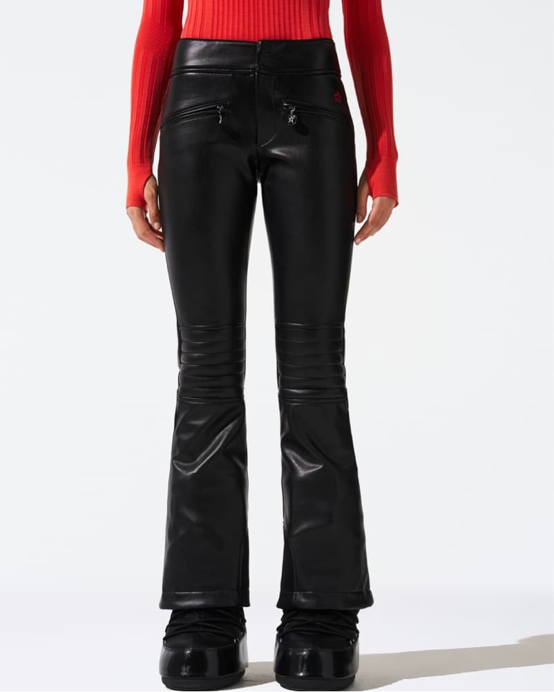 Perfect Moment Faux Leather Ski Pant - Image 1