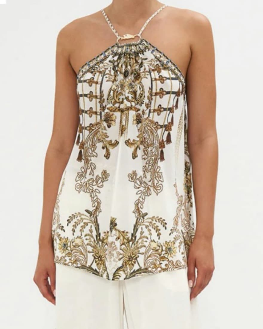 Camilla Road to Richesse halter top - Image 3