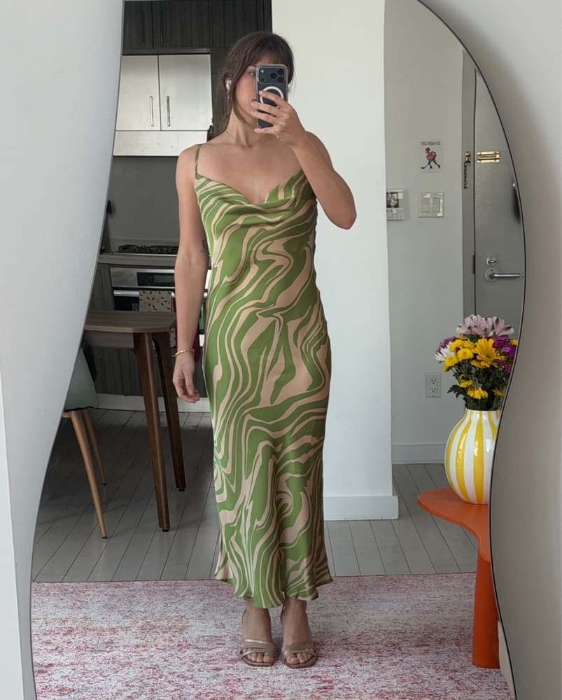 Vibrant Zebra Print Maxi Dress - Image 2