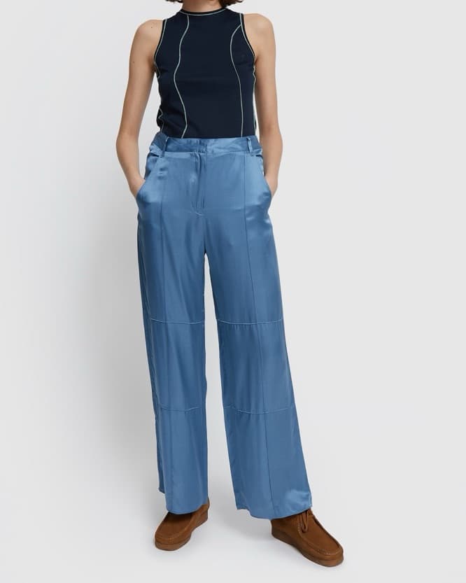 Silk Trousers And Shirt Set - Image 5