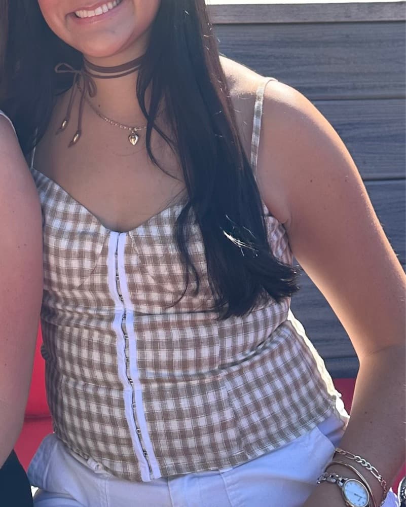 Reformation Linen Gingham Top!!! - Image 2