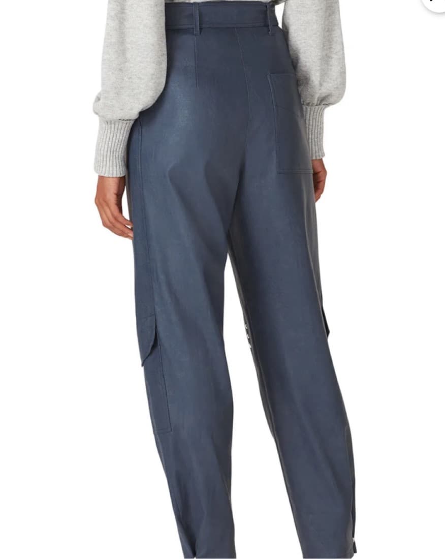 Tanya Taylor Faux Leather Pants  - Image 4