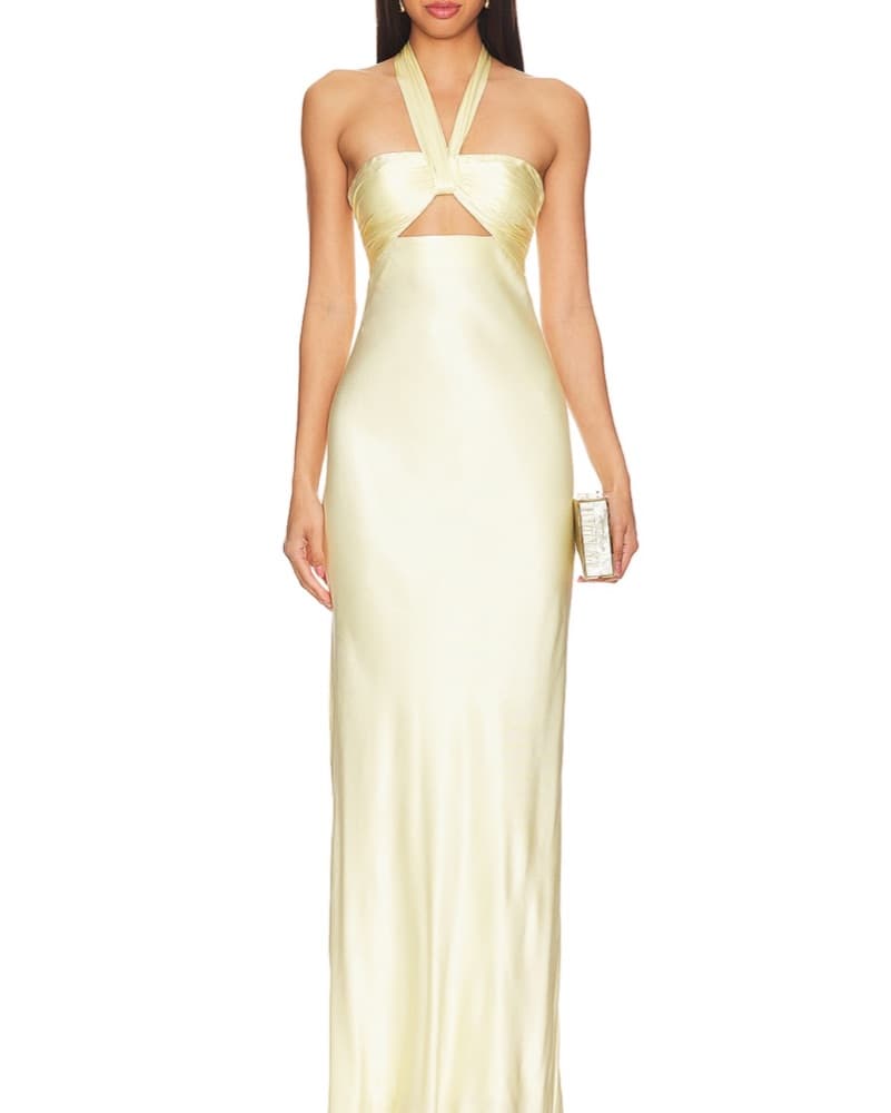 Yellow Formal Dress  - Image 1