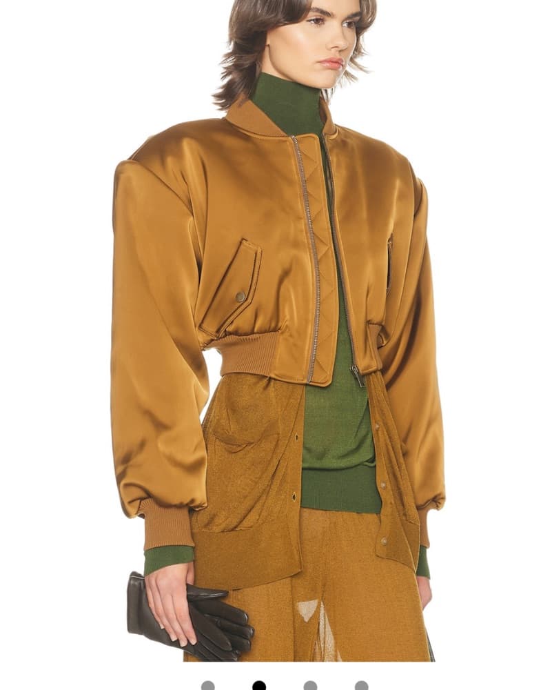 Cropped Helsa Bomber - Image 3