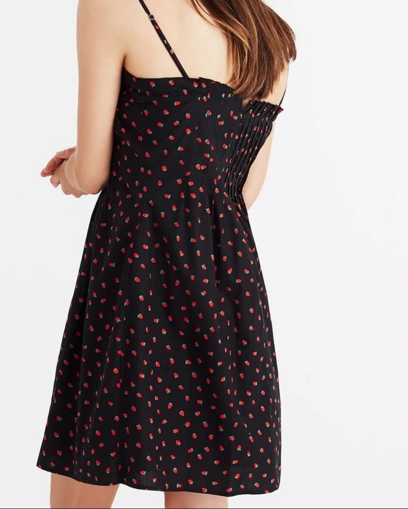 Strawberry print dress - Image 2
