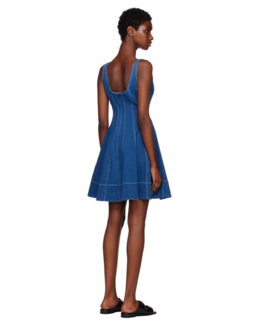 Staud Mini Wells Dress - Image 2