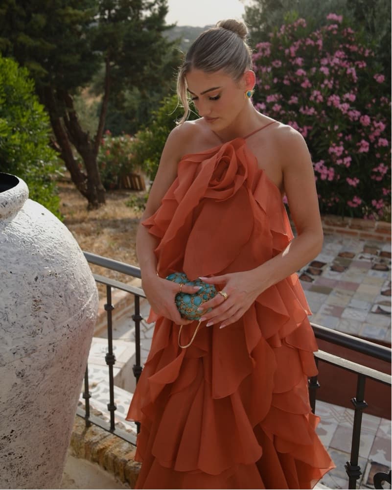 Aje PANDOREA LAYERED MAXI DRESS - Image 2