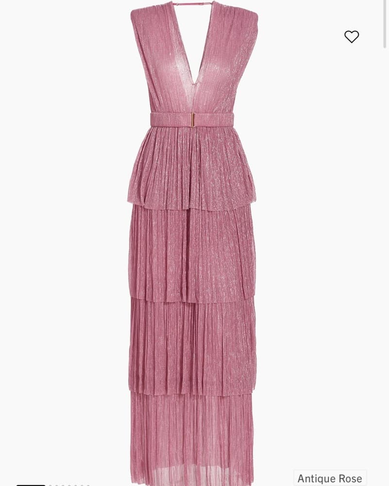 Sabina Musayev Helena Dress in Hot Pink - Image 2