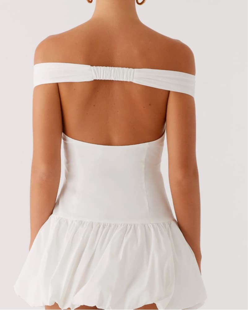 Endless Romance Off Shoulder Mini Dress - Image 2