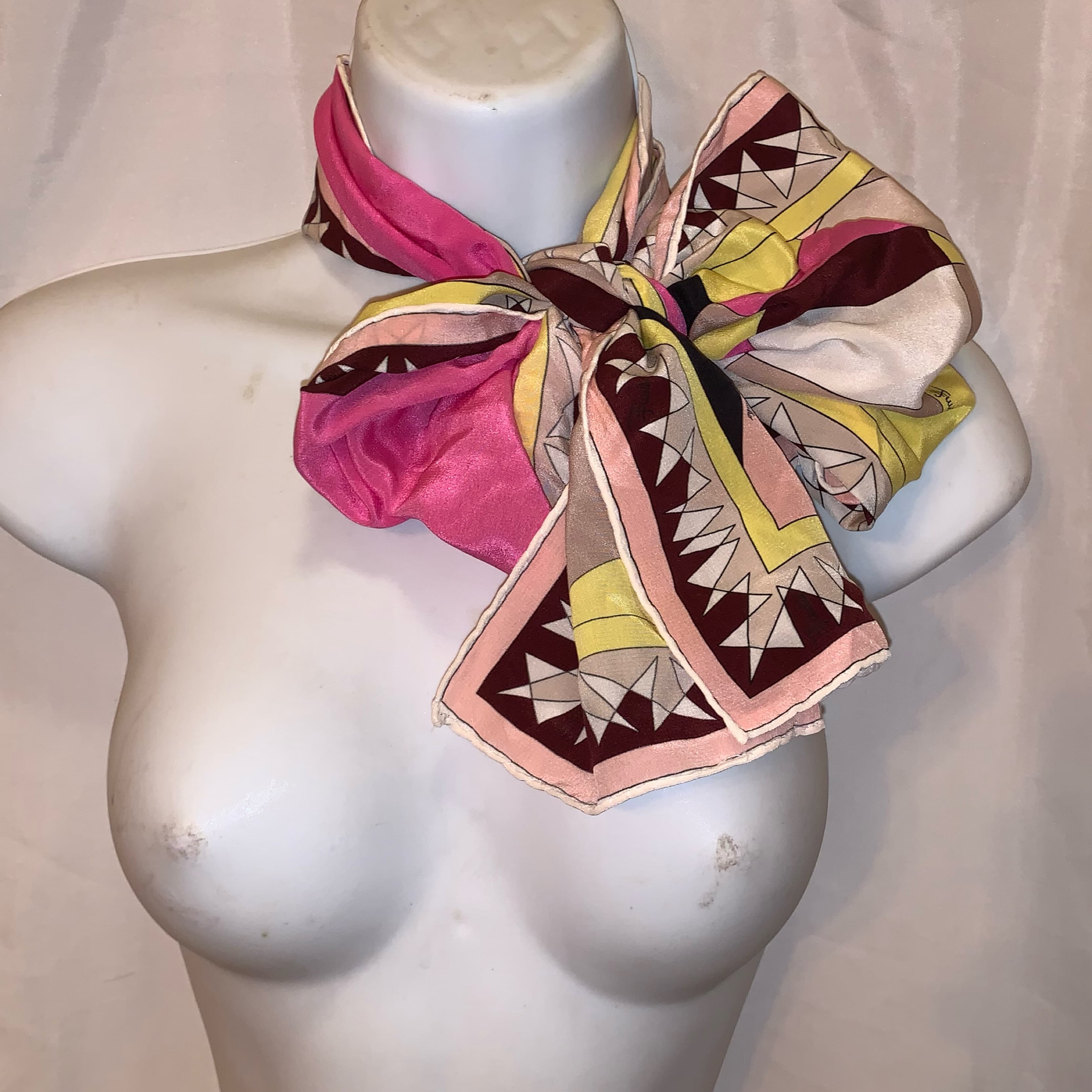 EMILIO PUCCI crepe silk rectangle SCARF  - Image 1