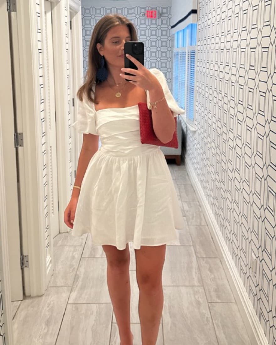 Reformation Zula Linen Dress - Image 1