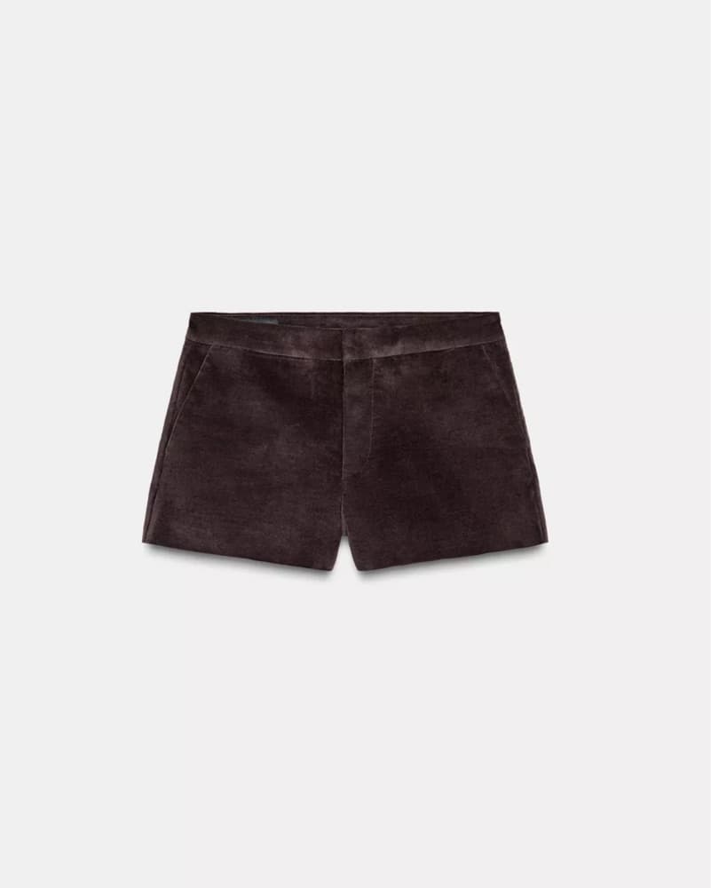 Zara Brown Velvet Matching Set - Image 4