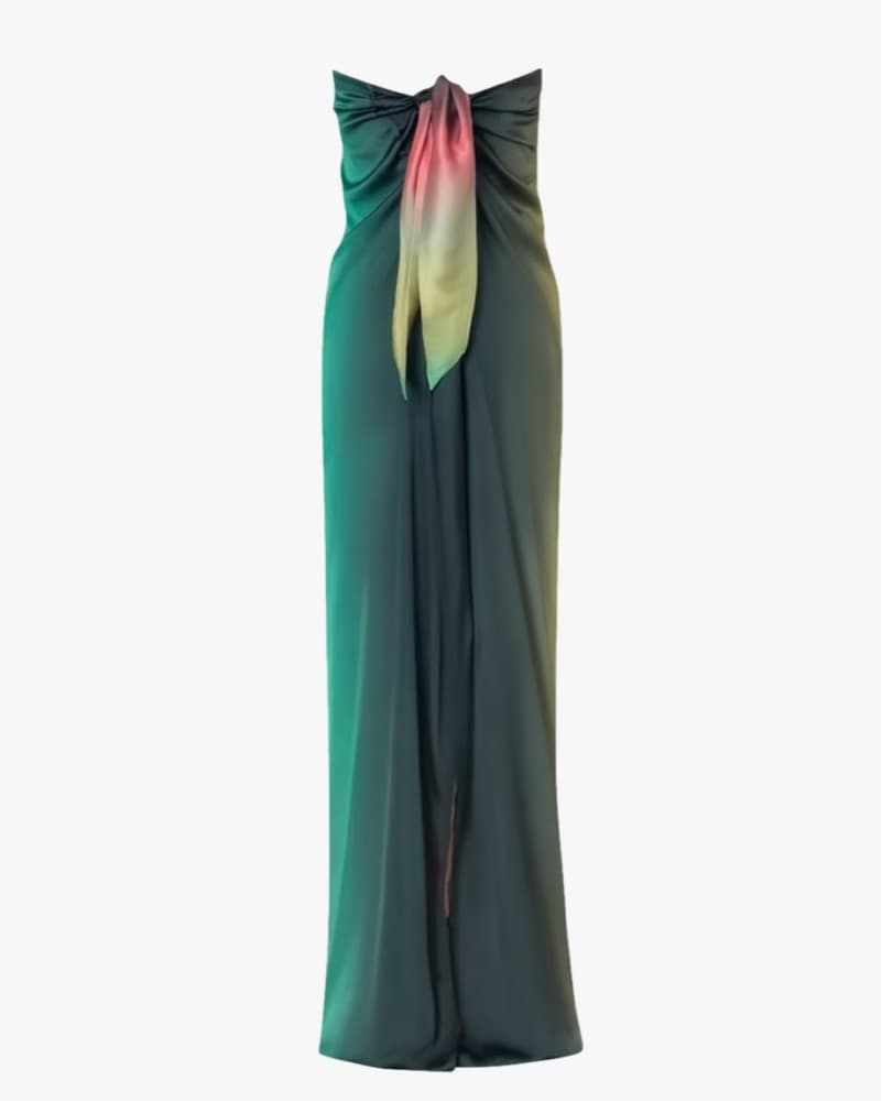Baobab Ombre Satin Gown - Image 3