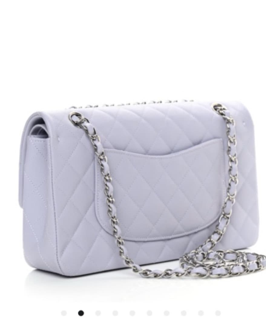 Lilac Chanel Flap Purse - Image 2