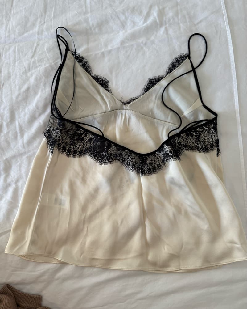 Zara Lace Lingerie Top - Image 4