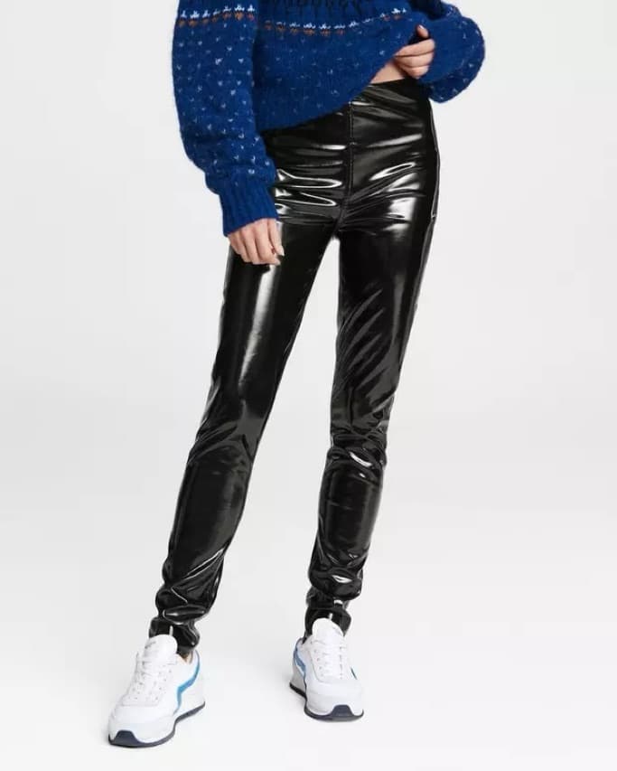 NWT Rag & Bone Vinyl Pants - Image 4